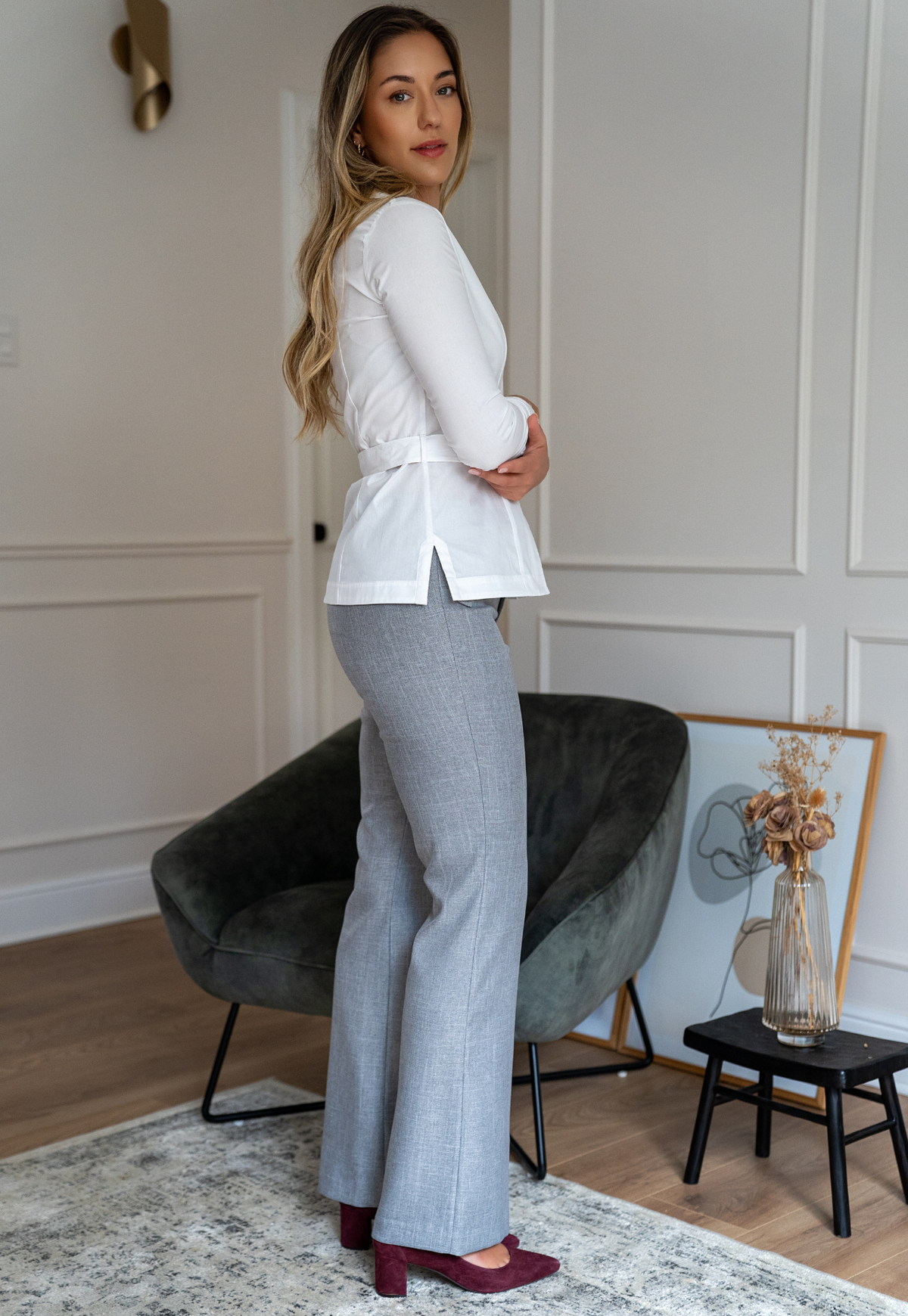 Blusa María José Classy White