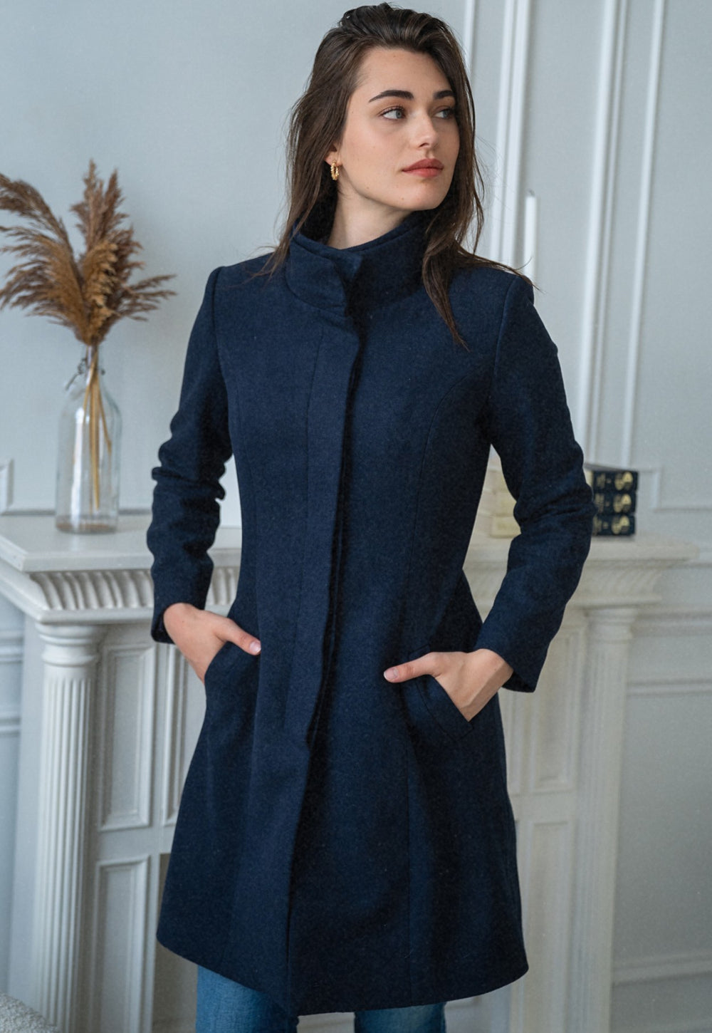 Abrigo Sara Azul