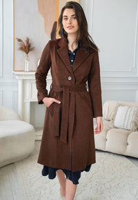 Abrigo Valencia Marron