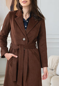 Abrigo Valencia Marron