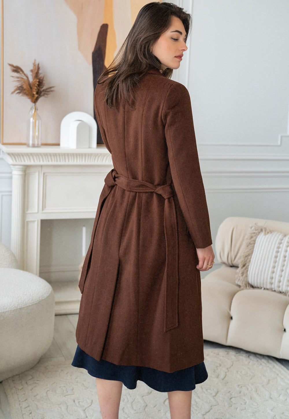 Abrigo Valencia Marron