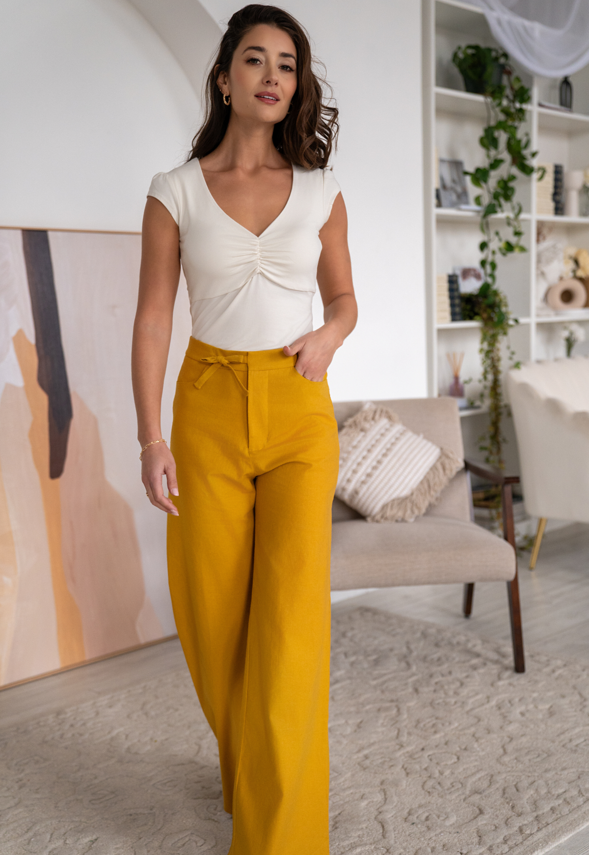 Pantalón Jacomo amarillo