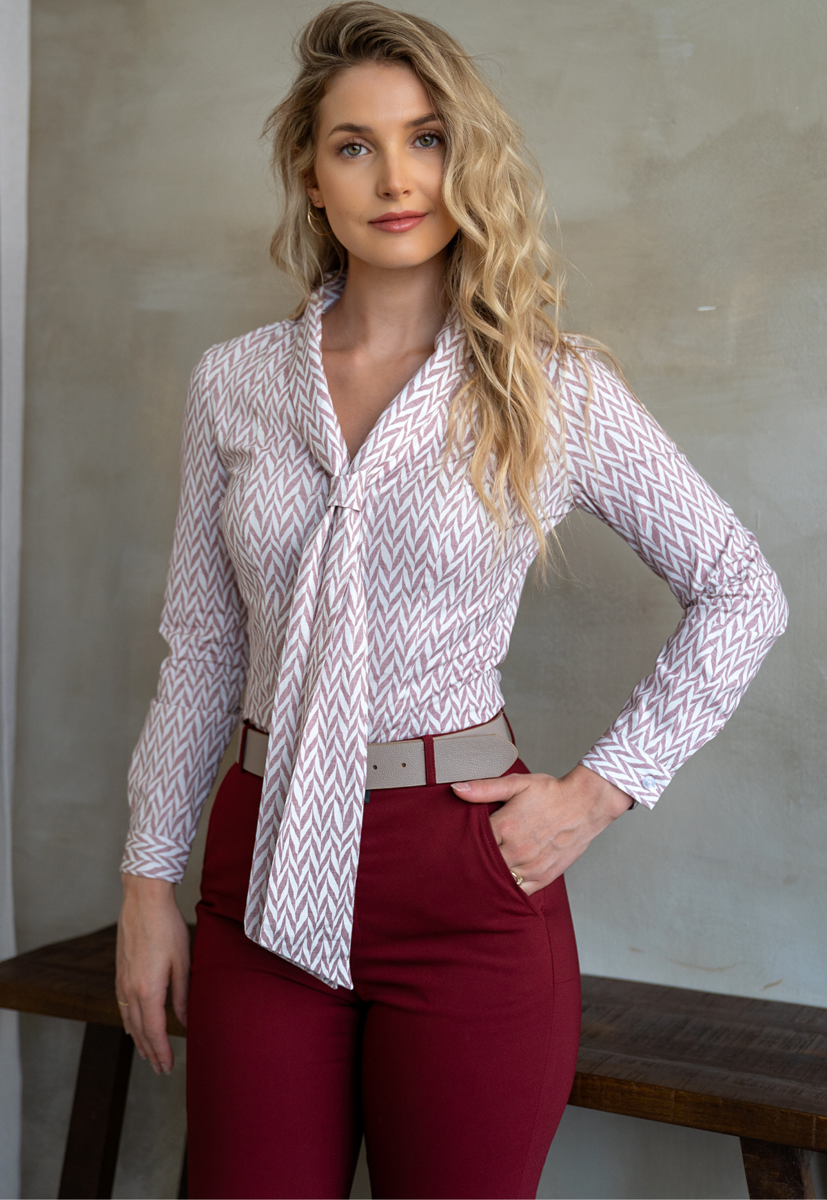 Pantalón Sophia Cereza