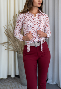 Pantalón Sophia Cereza