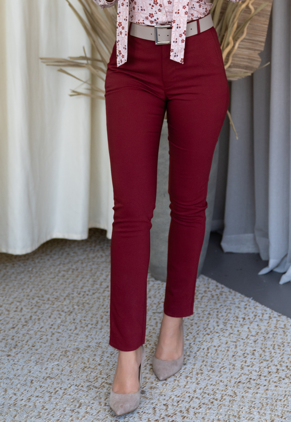 Pantalón Sophia Cereza