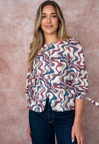 Blusa Toulouse Prt Beige