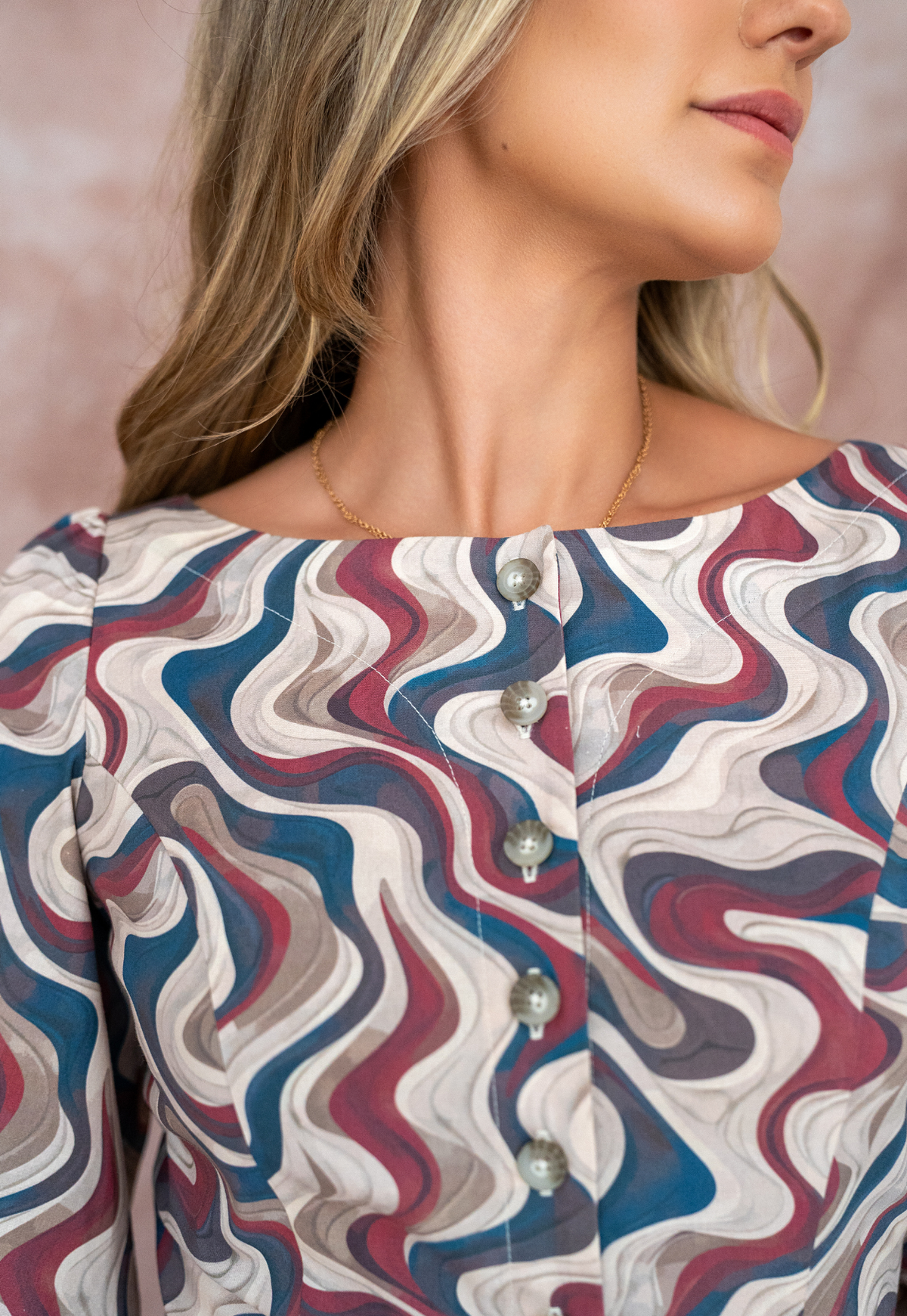 Blusa Toulouse Prt Beige